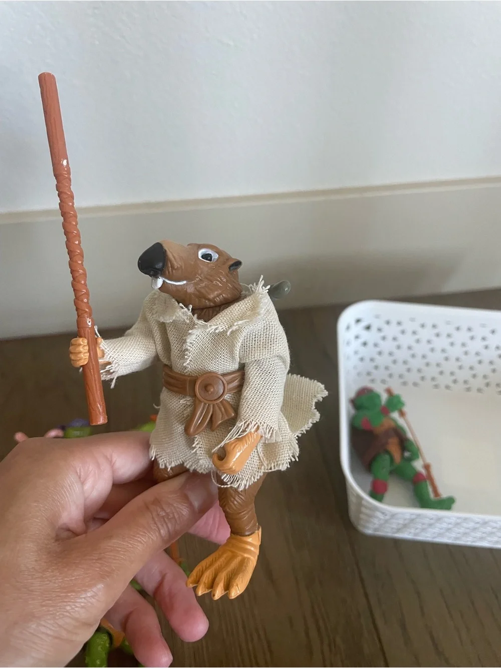 Teenage Mutant Ninja Turtles & Splinter Action Figures - Re-issued from 2020